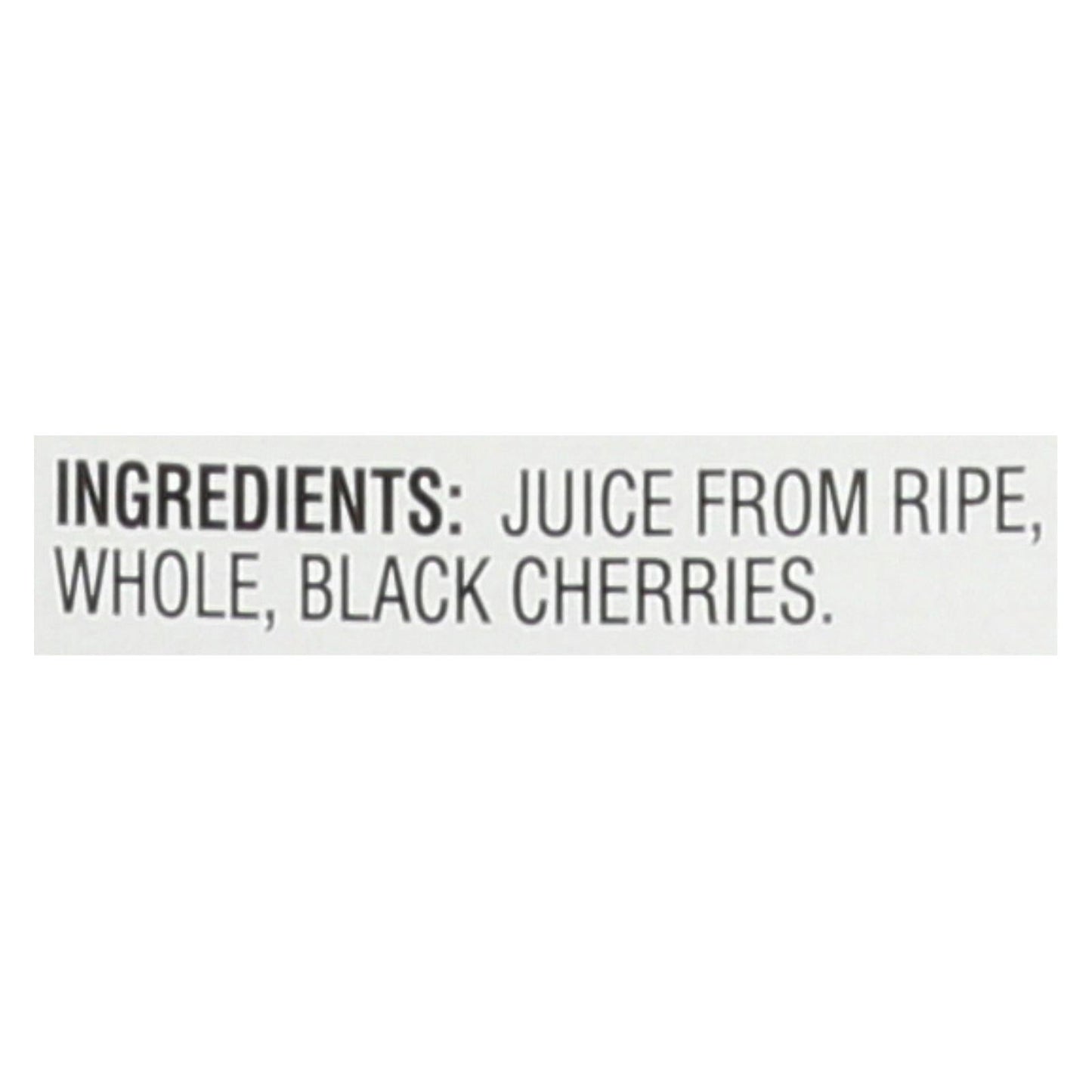 Rw Knudsen Just Black Cherry Juice - Case of 6 - 32 FZ