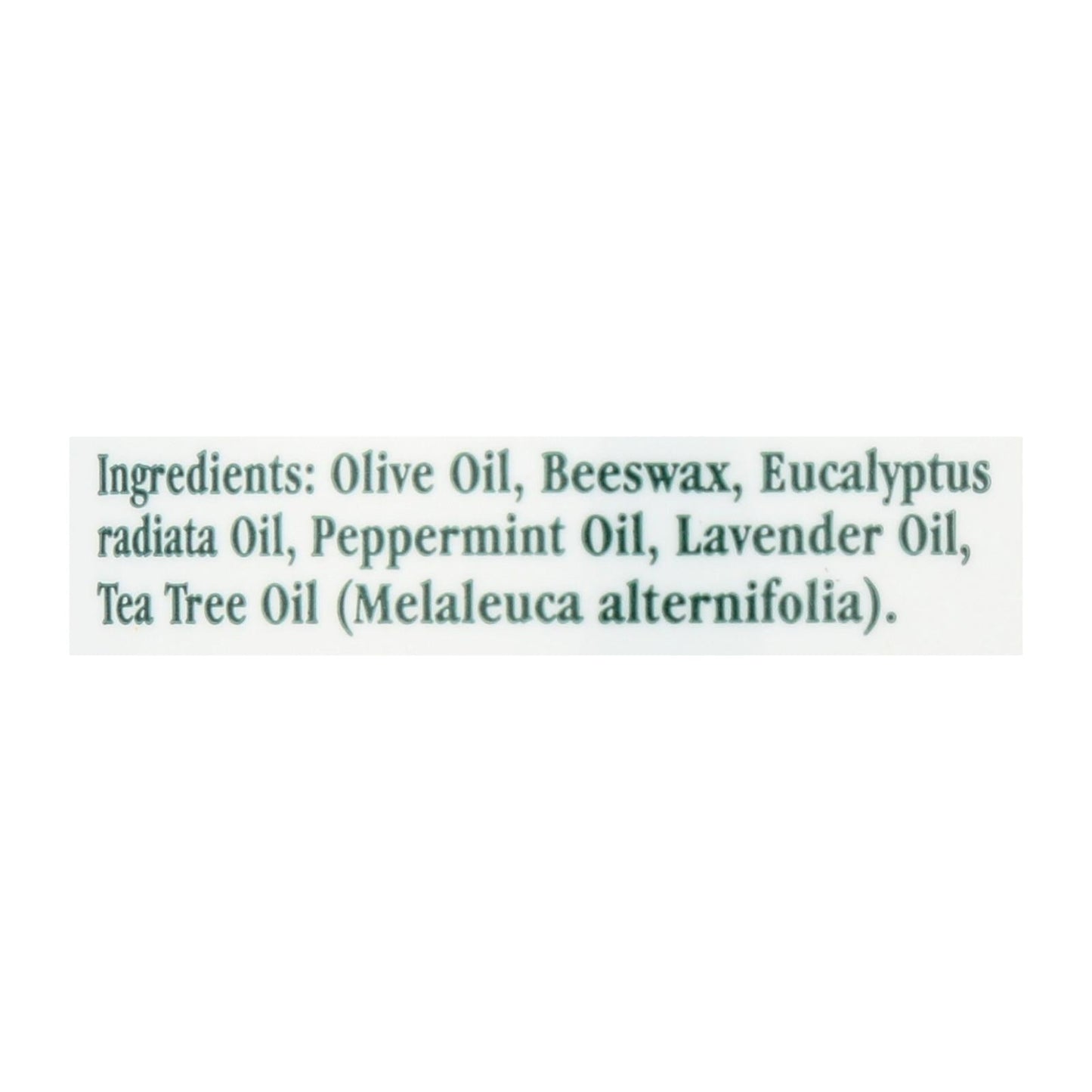 Eucalyptus & Tea Tree Chest Rub with Lavender - 2 Oz