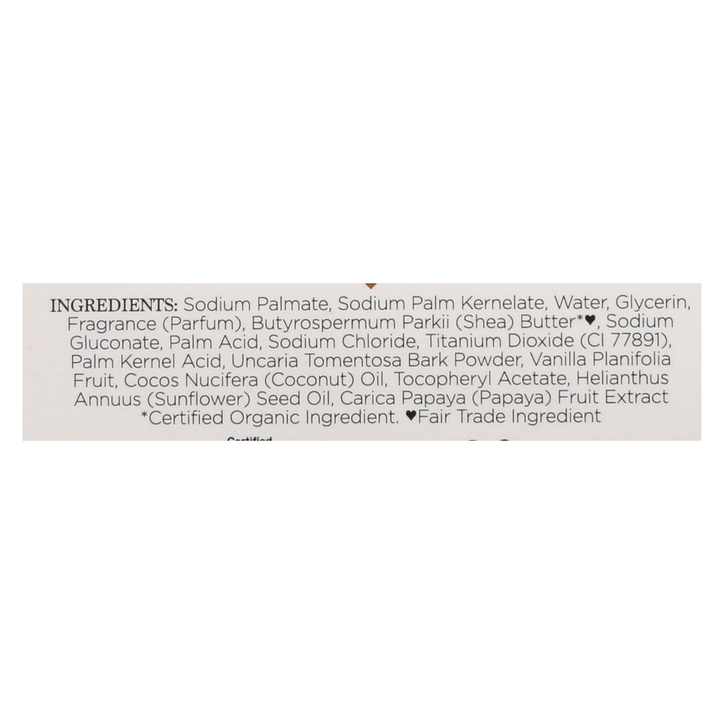 Nubian Heritage Coconut Papaya Soap with Vanilla - 5 Oz