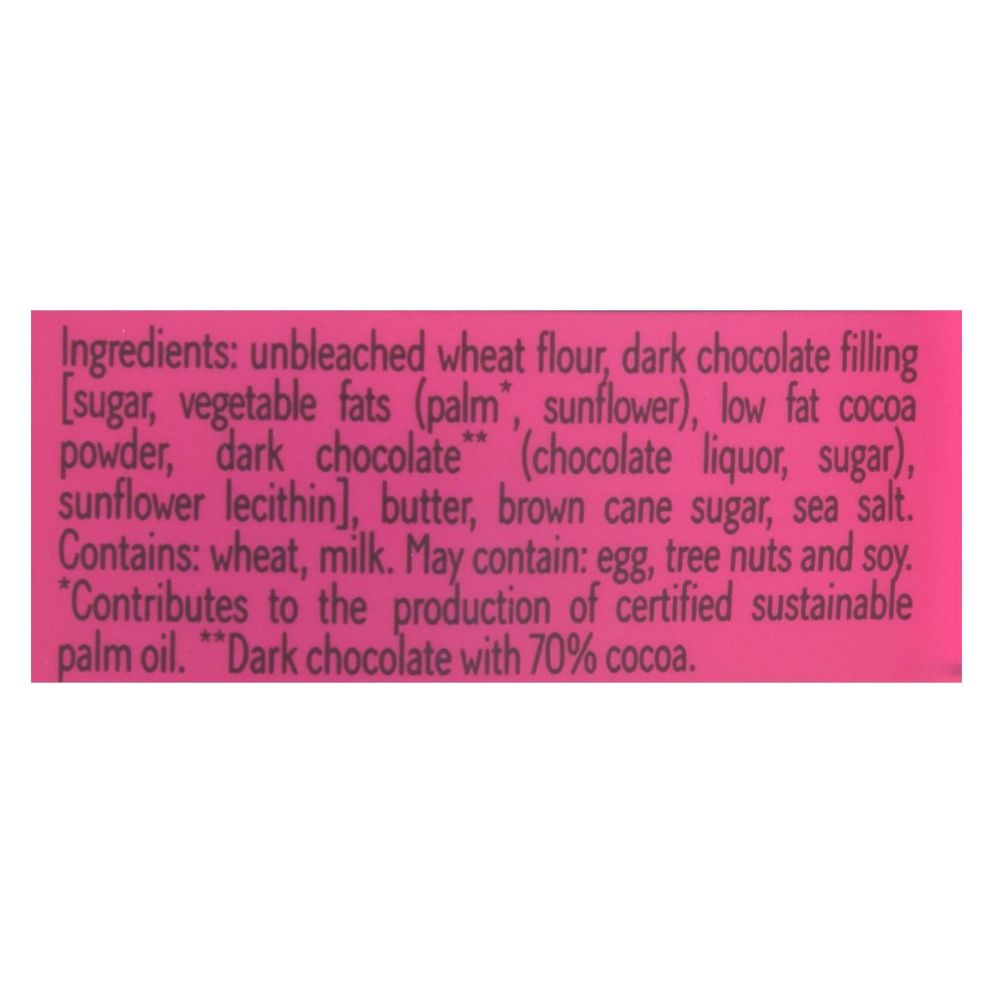 Michel Et Augustin Dark Chocolate Shortbread - 6 Pack