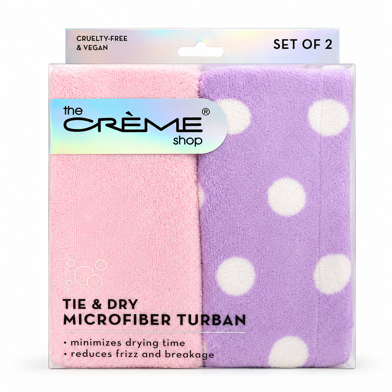 Tie & Dry Microfiber Turban (2 pcs)