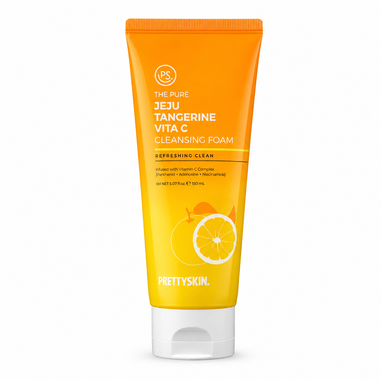 Jeju Tangerine Vita C Cleansing Foam
