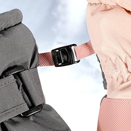 Winter Ski Snow Gloves for Men, Women, Youth | Touchscreen & Waterproof Cold Weather Hand Warming Gloves Winter Work Gloves