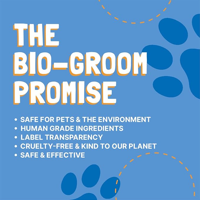 Bio-Groom Oatmeal Dog Shampoo β for Allergies and Itching, Cruelty-Free, Dog Bathing Supplies, Puppy Shampoo for Sensitive Skin, Made in USA, Anti-Itch Dog Products β 1 Gallon