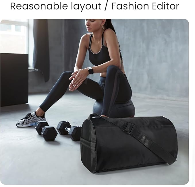C&F BOGMOST Small Gym Bag for Women & Men,Small Lightweight Duffel Bag Carry On Bags Mini Duffel Travel Bag Waterproof Sports Bags for Workout/Sport/Travel,Royal blue