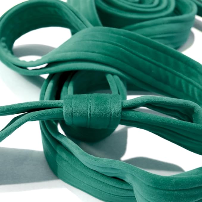 4.9ft (1.5m) Aerial Loops Straps – Professional Aerial Yoga Ropes for Acrobatics, Circus Training & Fitness – Strong Nylon Trapeze Straps for Aerial Silks, Hammock, Dance & Performance Arts