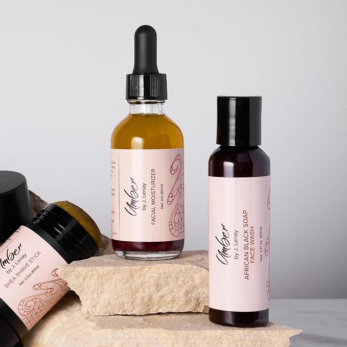 Umber by J Hydrating Facial Moisturizer β Face Serum for Dry and Sensitive Skin with Tea Tree Oil and Jojoba Oil β Improves Overall Skin Tone and Helps Balance Sebum Production for Healthy Skin