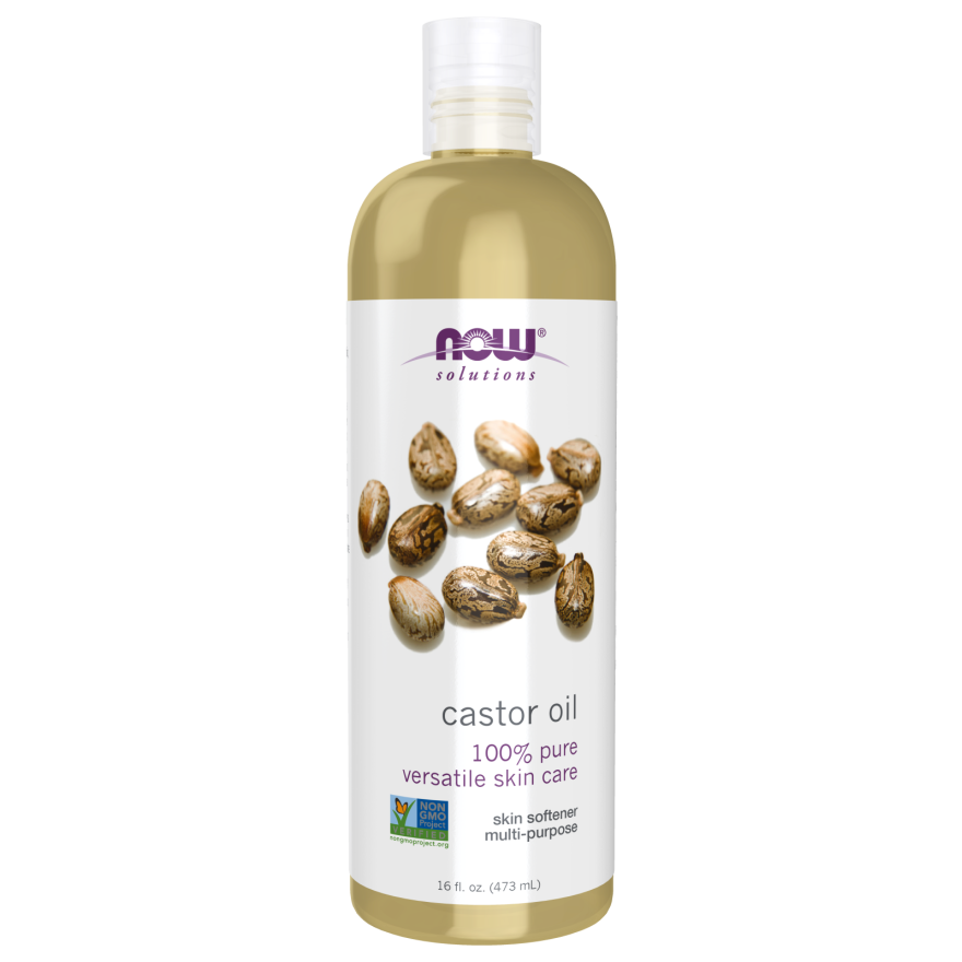 Now Solutions Castor Oil 16oz - 7675