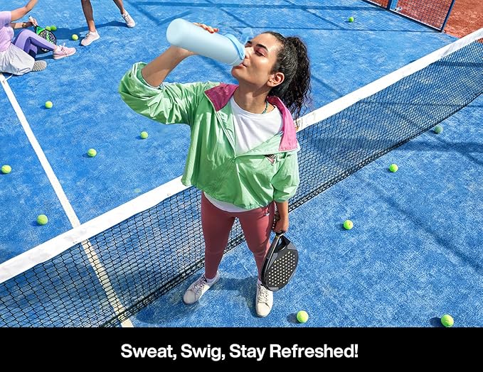 26 oz Insulated Water Bottle with 2-in-1 Straw and Spout Lid, Keep Cold 24H, Leak-Proof, Fits in Car Cup Holder, Stainless Steel Water Bottle for Sports, Travel, and School (Dark Knight)