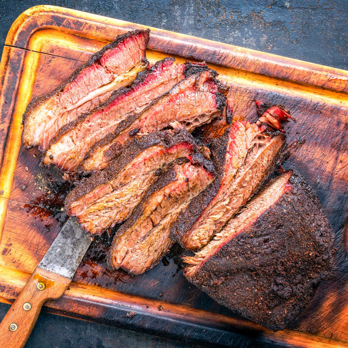 *Only 75lbs*: Espresso Rubbed Smoked Brisket