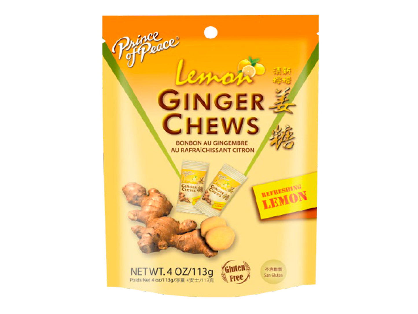Ginger Chews Lemon