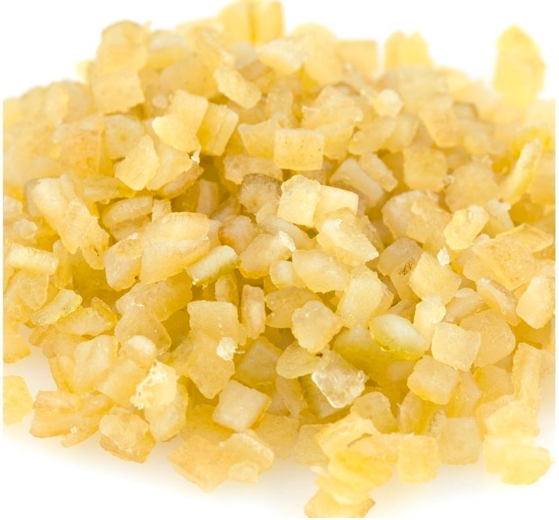 Glazed Diced Lemon Peel (Bulk)