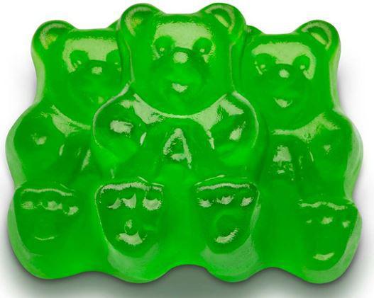 Granny Smith Apple Gummy Bears