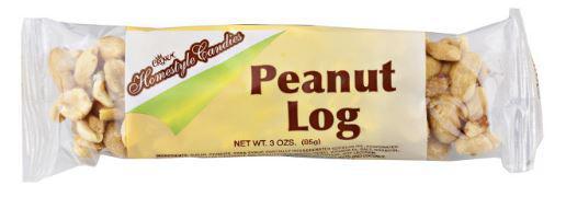 Homestyle Peanut Log