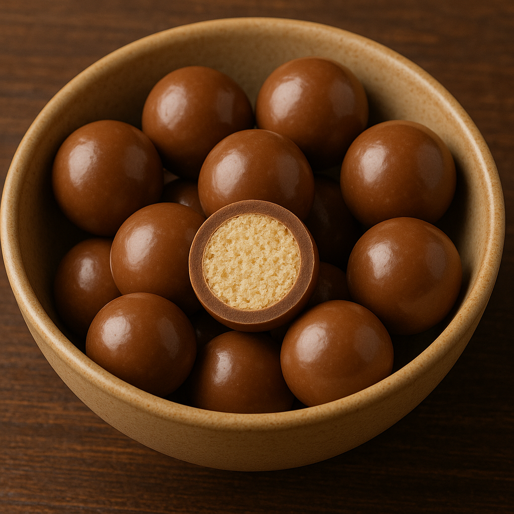 Malt Balls Milk Chocolate No Sugar Added