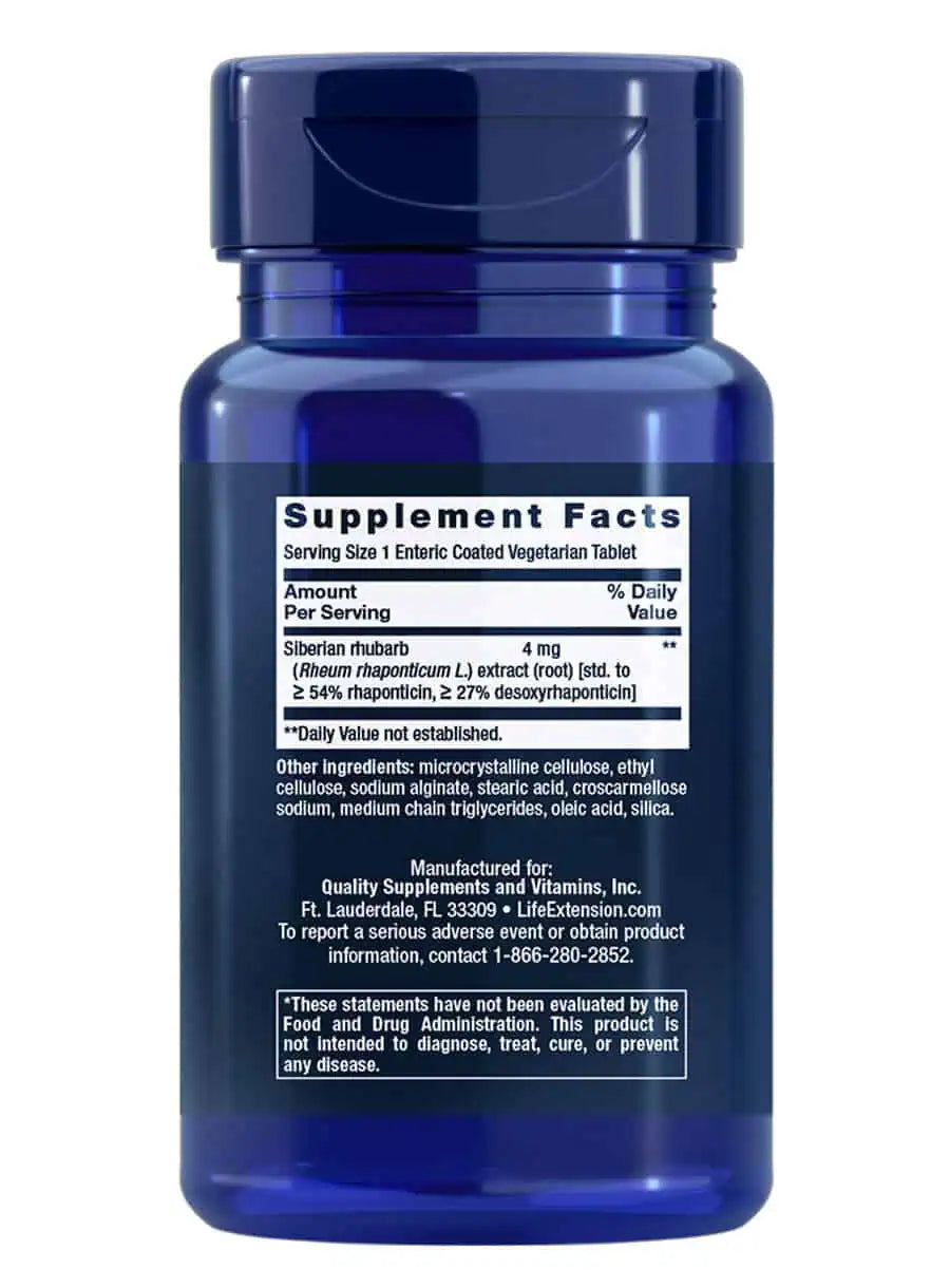 LIFE EXTENSION Menopause Relief 30 Tabs Siberian Rhubarb