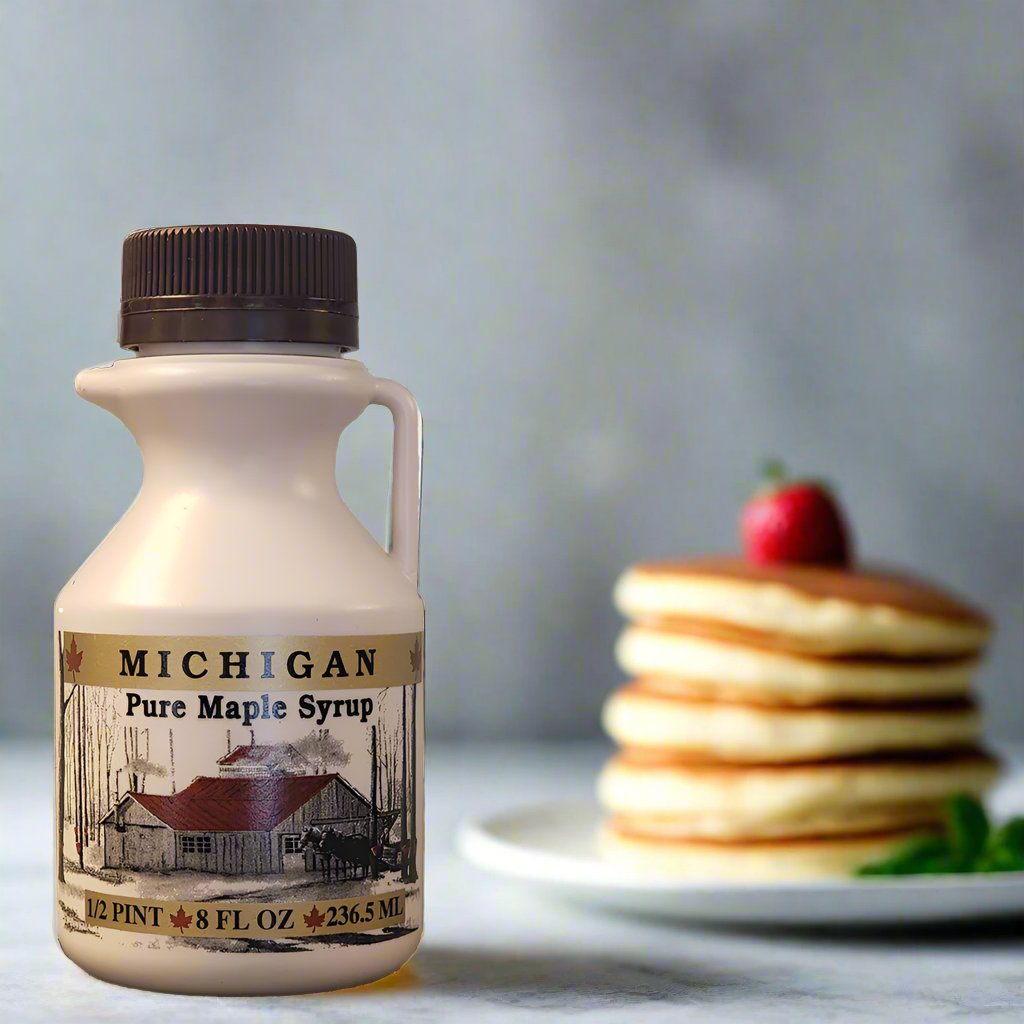 Maple Syrup, 100% Pure Michigan - 8 Fl. Oz. Bottle