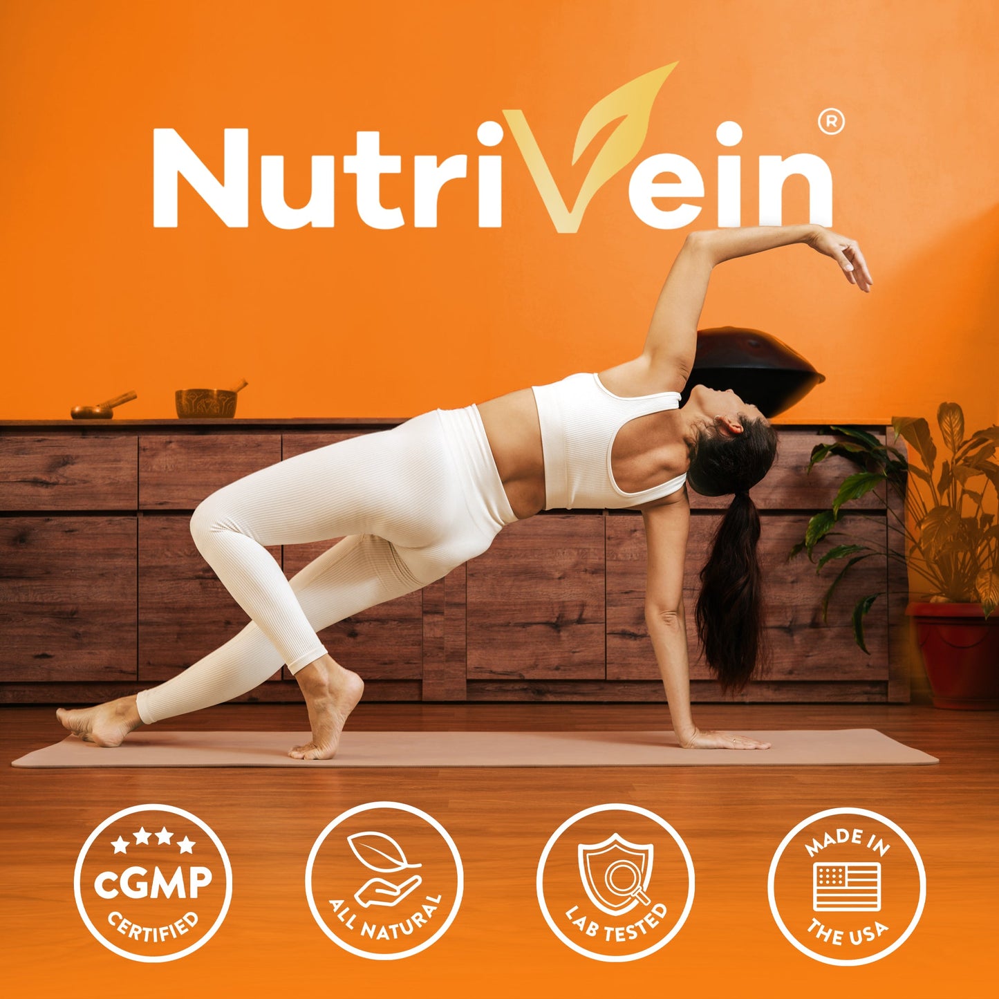 Nutrivein Premium Liposomal Vitamin C Supplement 1650mg - 180 Caps