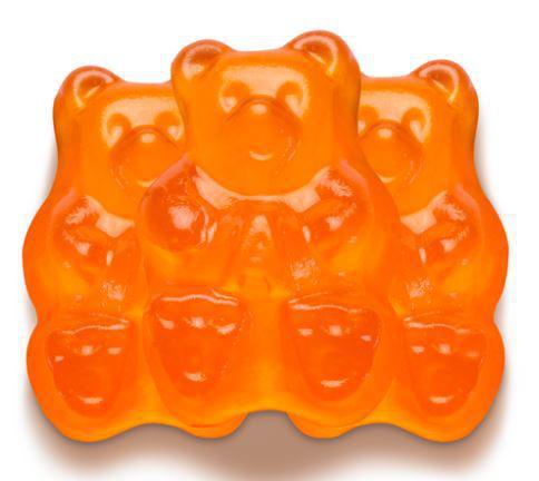 Orange Gummy Bears
