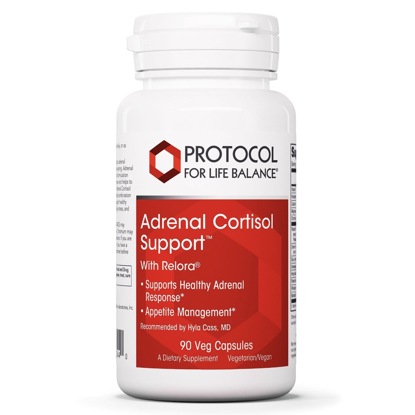 Protocol For Life Balance Adrenal Cortisol Support 90 Capsules
