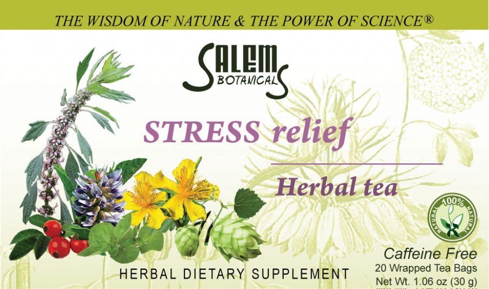 Salem Botanicals Stress Relief Herbal Tea 20 bags