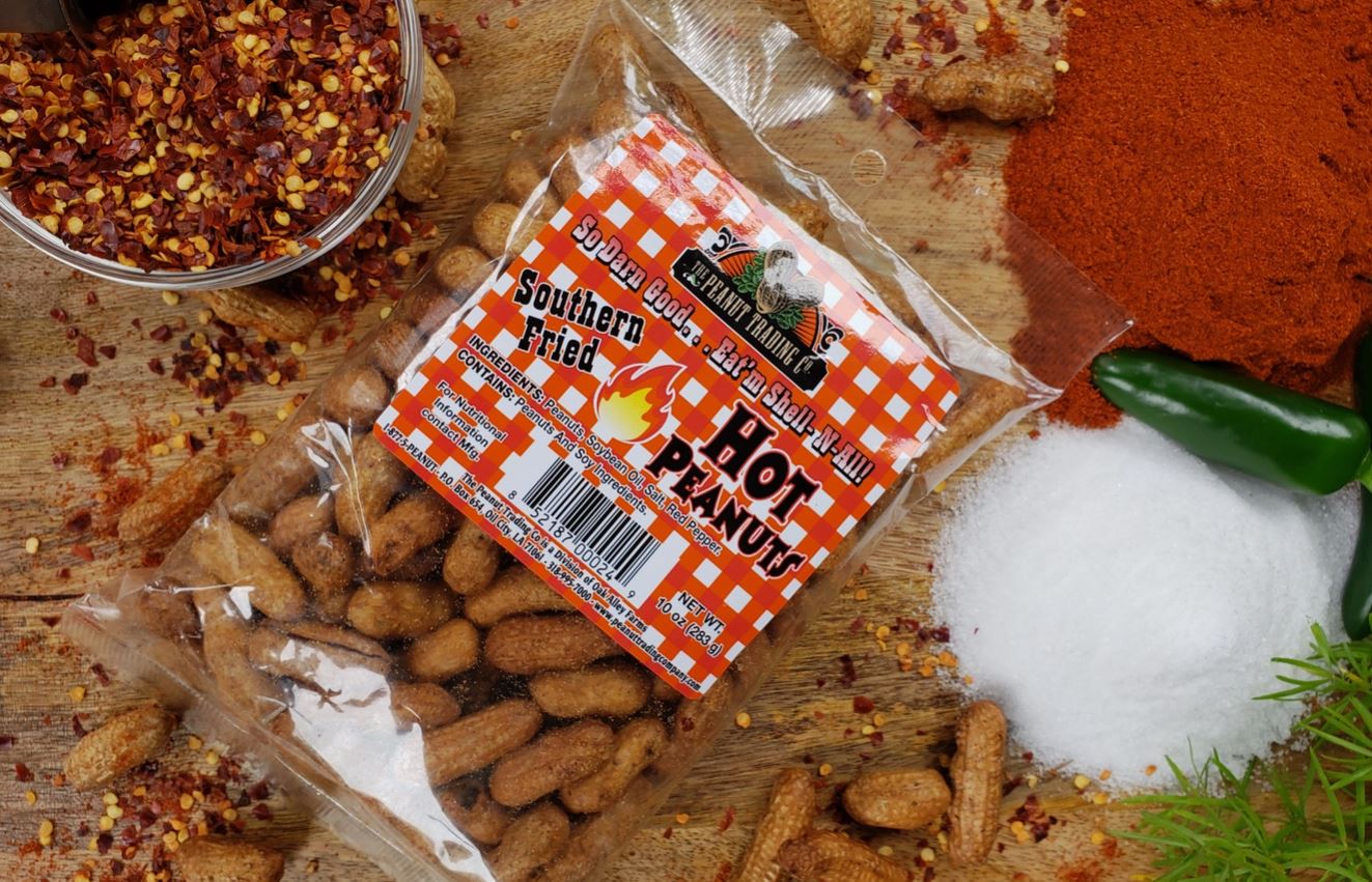 Southern Fried Hot Peanuts