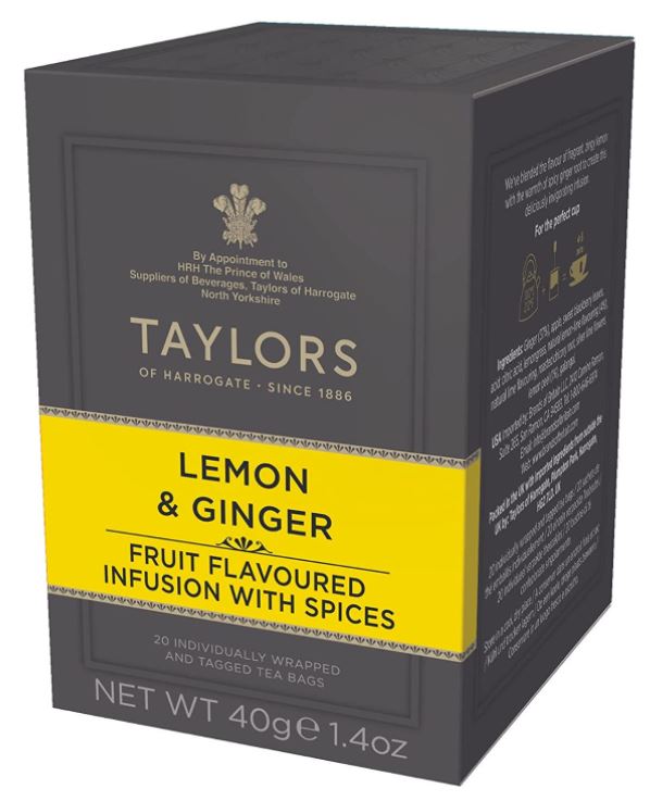 Taylors of Harrogate Lemon & Ginger