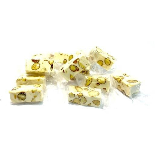 Vanilla Nougat with Almonds and Pistachios
