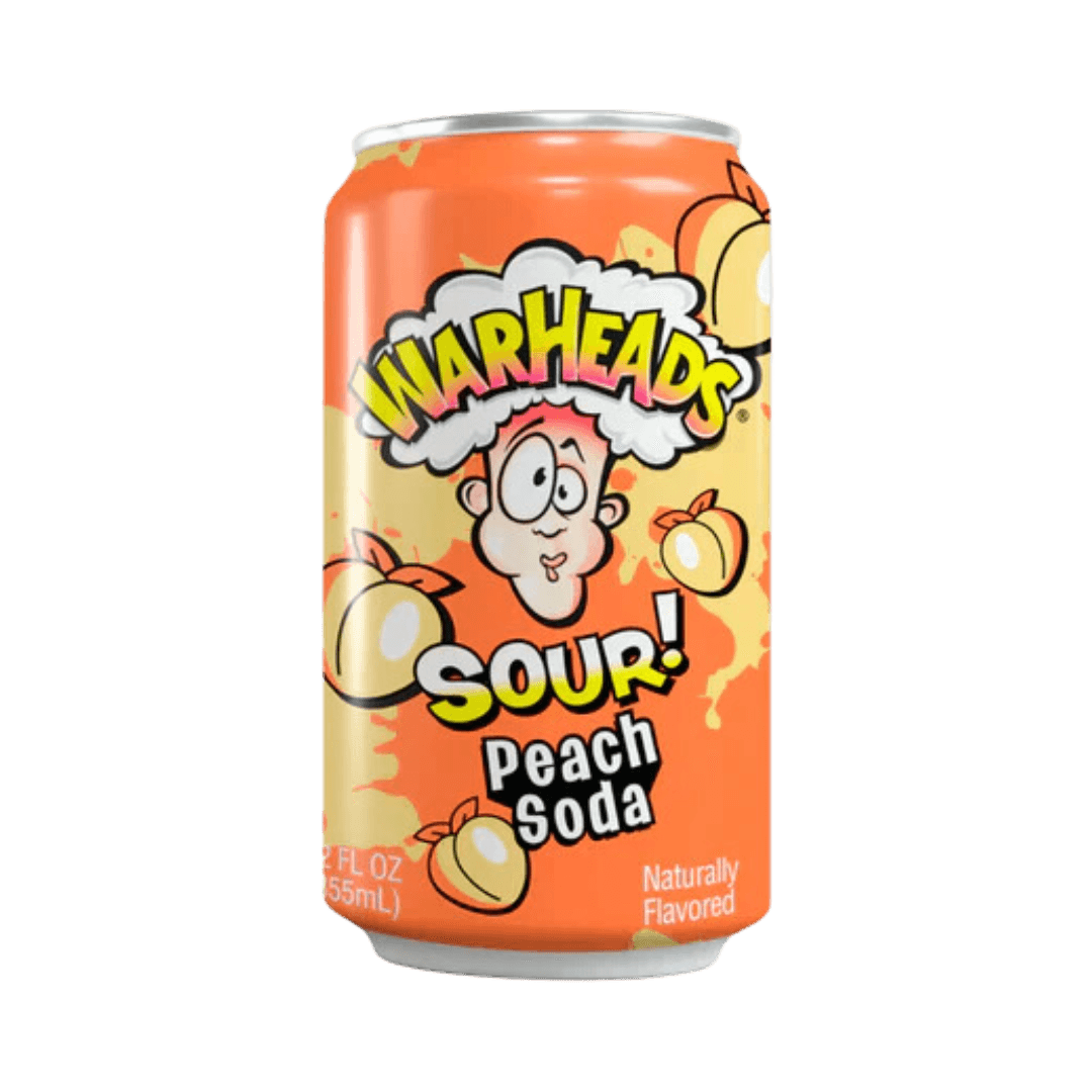 Warheads Sour Peach Soda