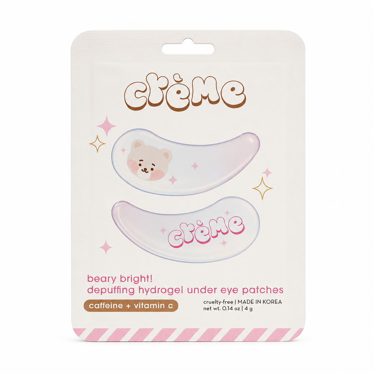 Depuffing Hydrogel Under Eye Patches - Caffein + Vitamin C