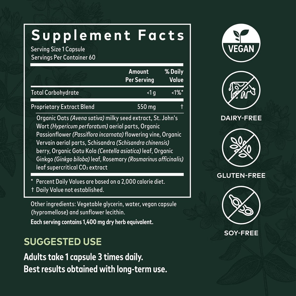 Gaia Herbs Emotional Balance - Stress Support Supplement