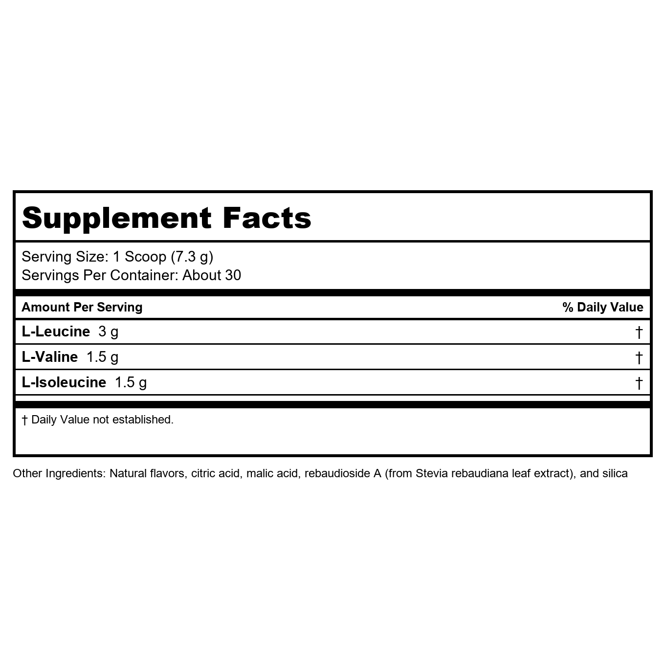 Metagenics BCAAs Powder 7.72 oz (219 g), Orange Mango Flavor, 30 Servings
