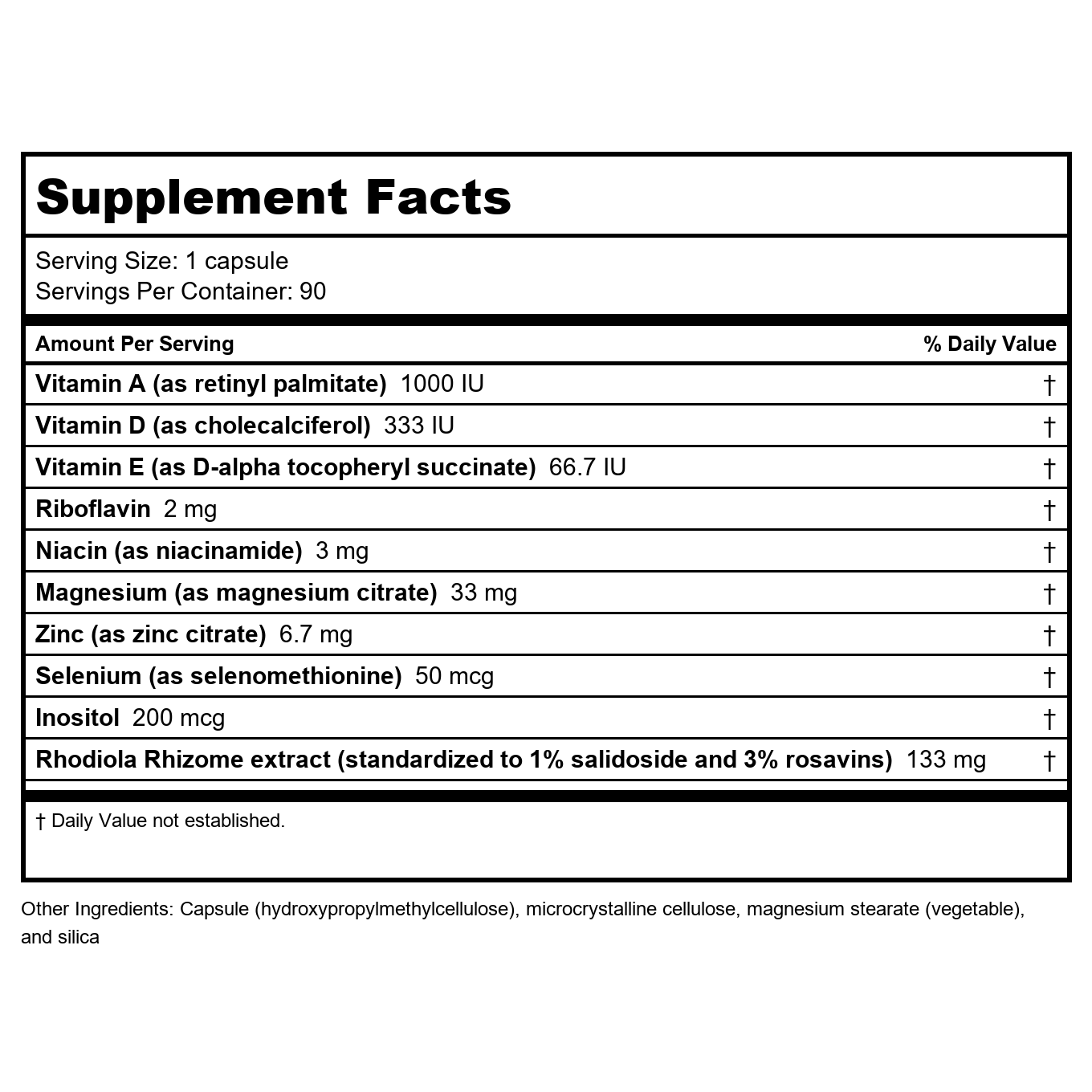 Metagenics Thyrosol 90 Capsules
