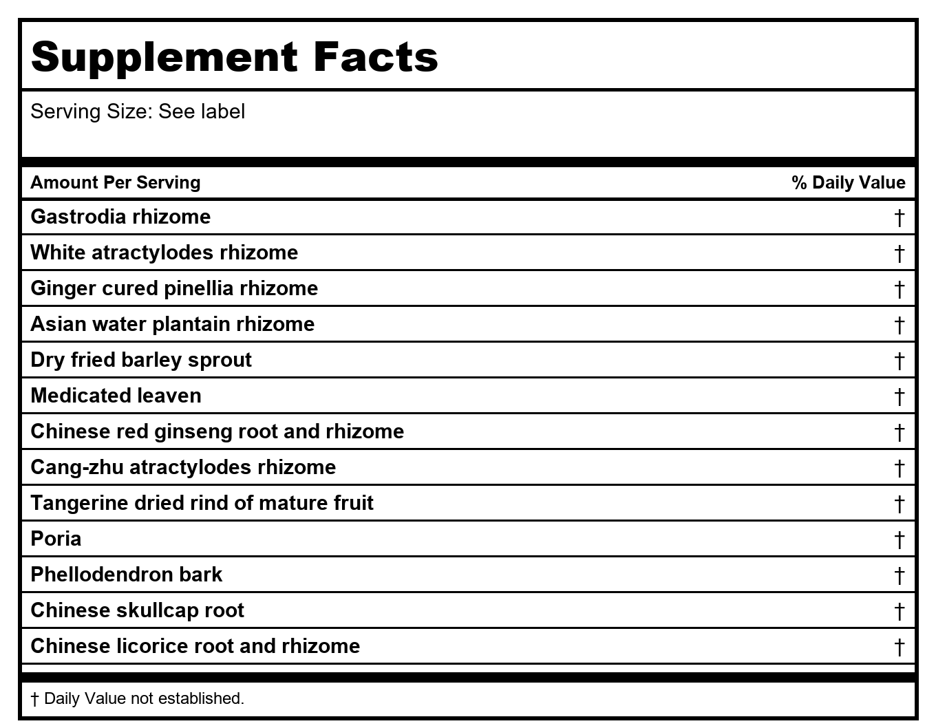 Kan Herb Essentials Subdue Internal Wind 120 Tablets