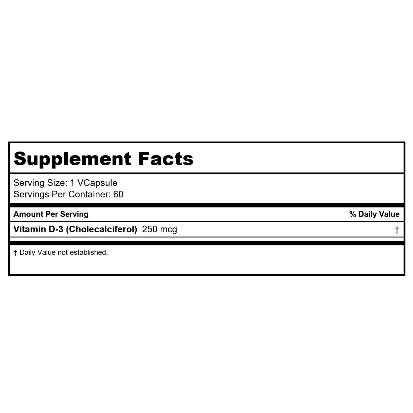 SOLARAY D3 10,000 LU VCapsules 60 Count