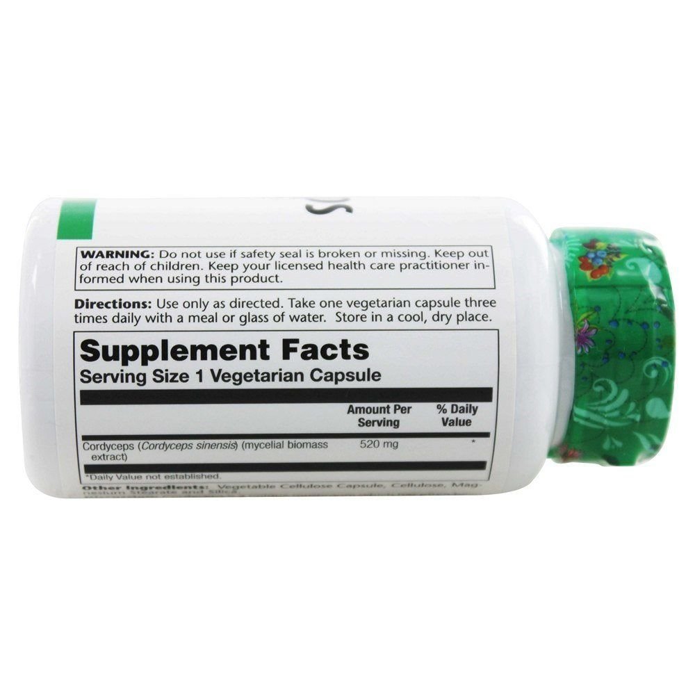 SOLARAY Cordyceps 100 Count