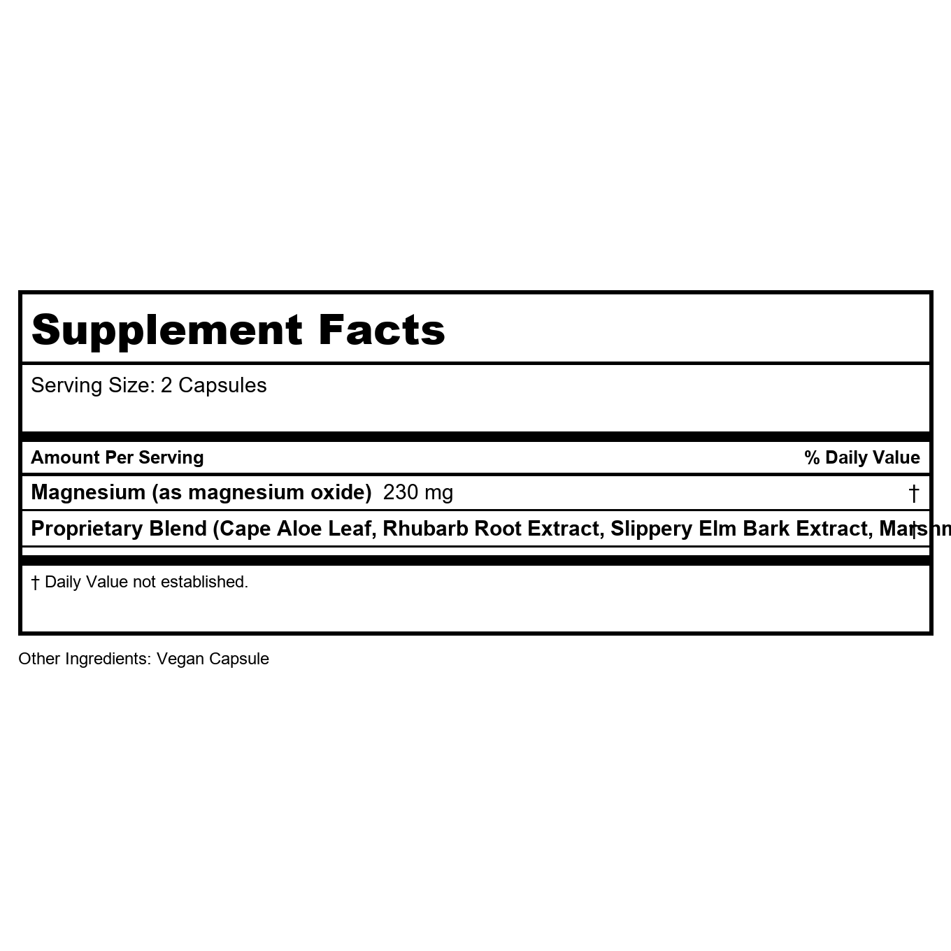 Advanced Naturals ColonMax 100 Capsules