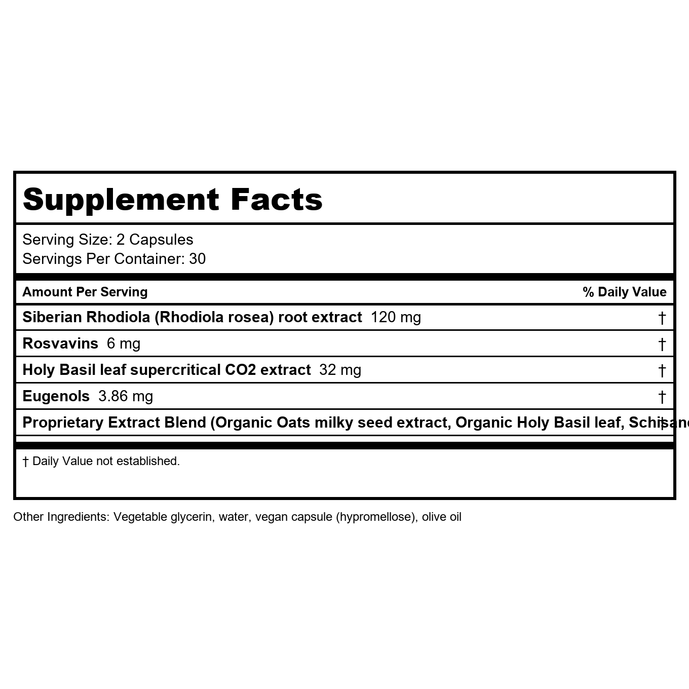 Gaia PRO Daytime HPA - 120 Vegan Liquid Phyto-Capsules (60 Servings)