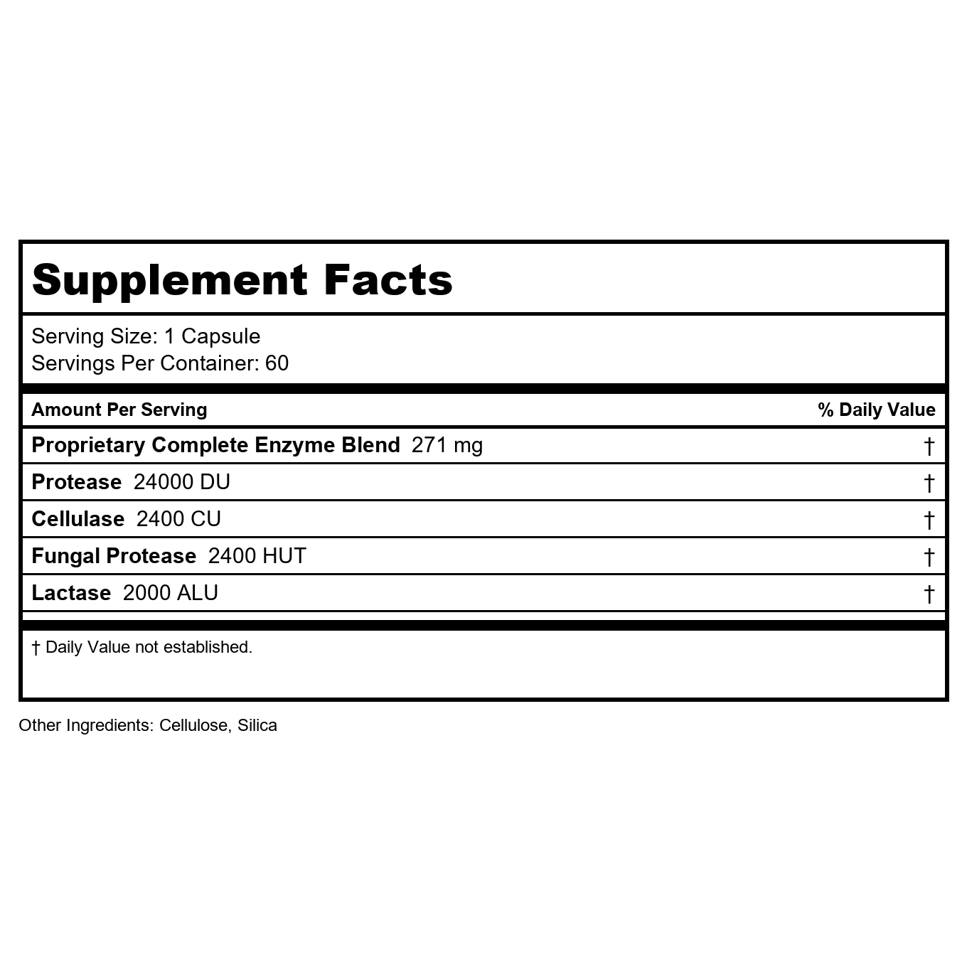 Metagenics SpectraZyme Complete 60 Capsules