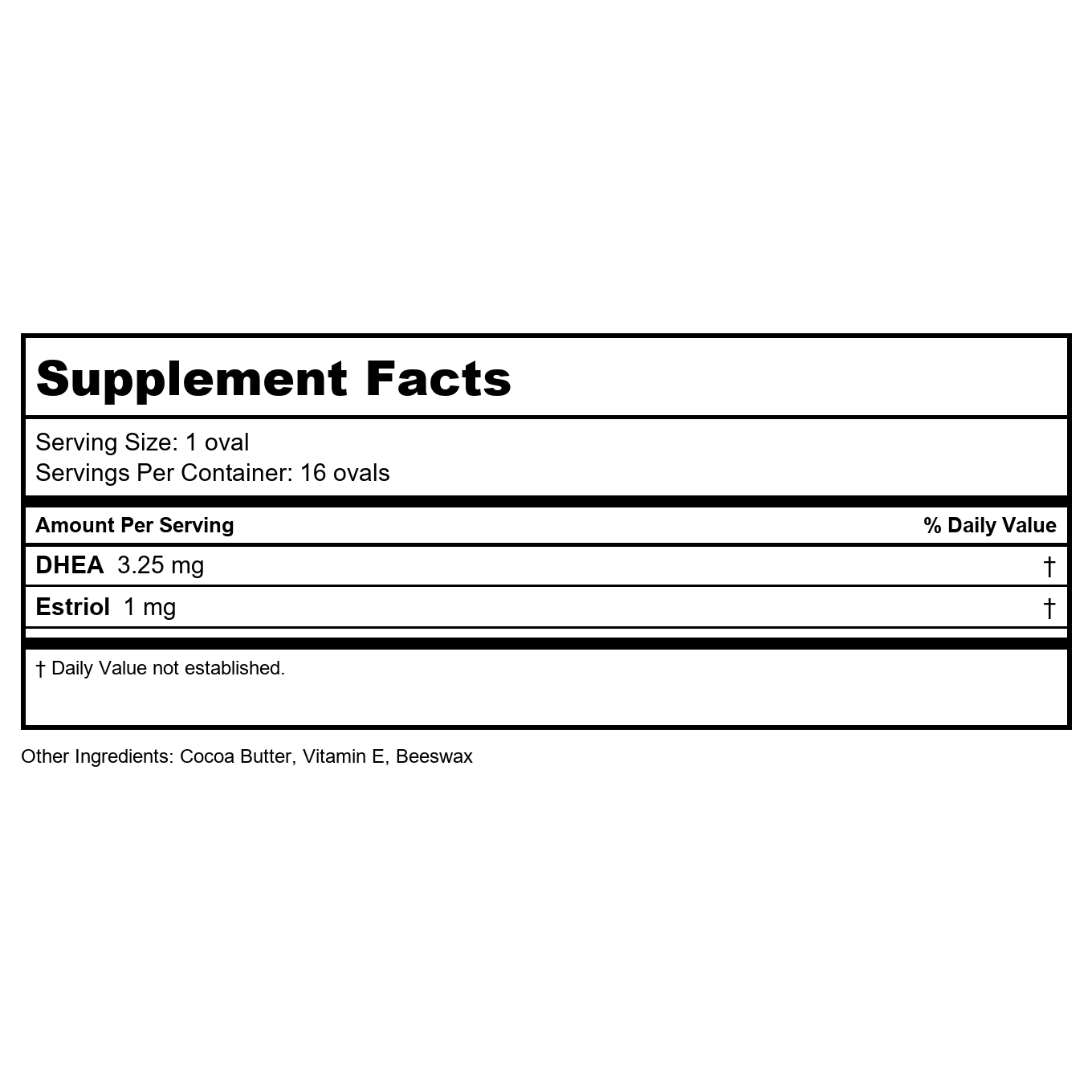 Bezwecken Hydration Ovals 1X Plus 16 Count