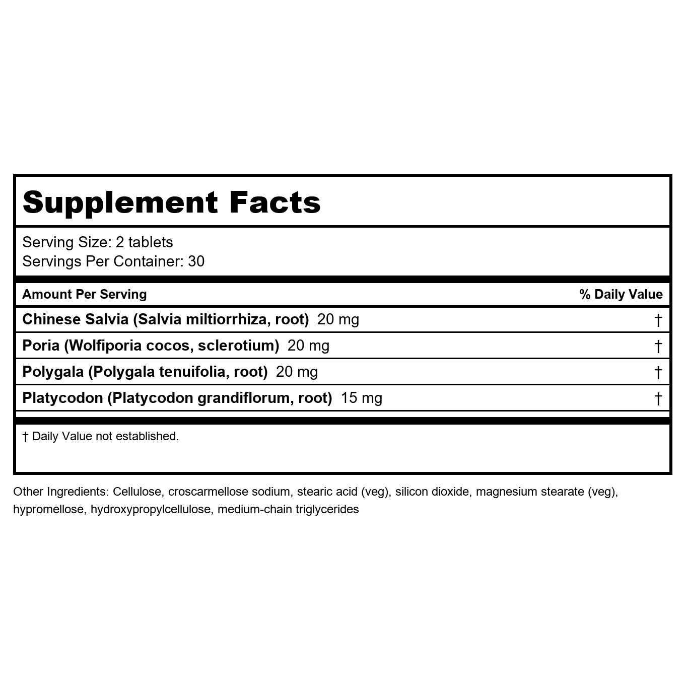 Metagenics Serenagen 60 Tablets