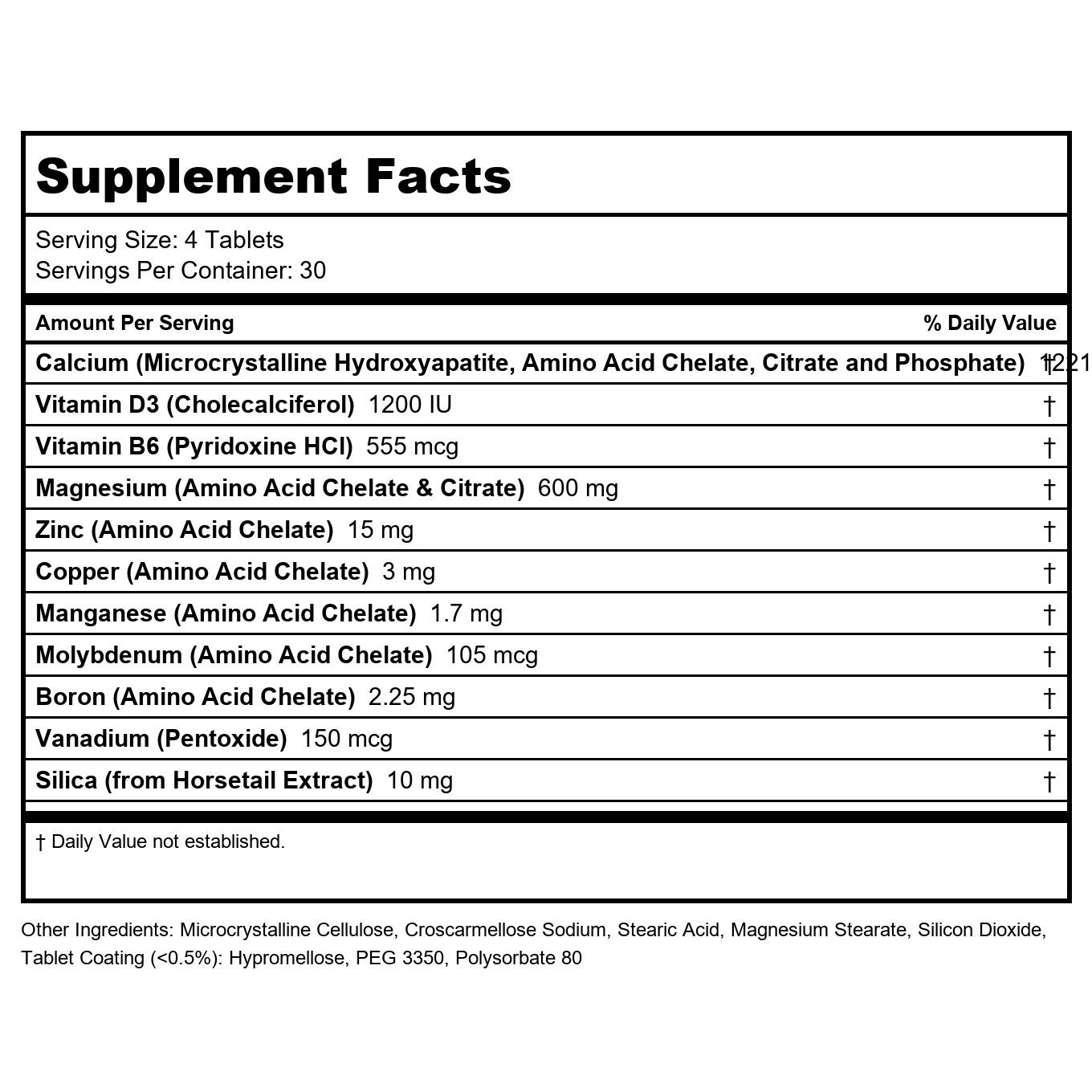 Vinco OsteoSheath 120 Capsules
