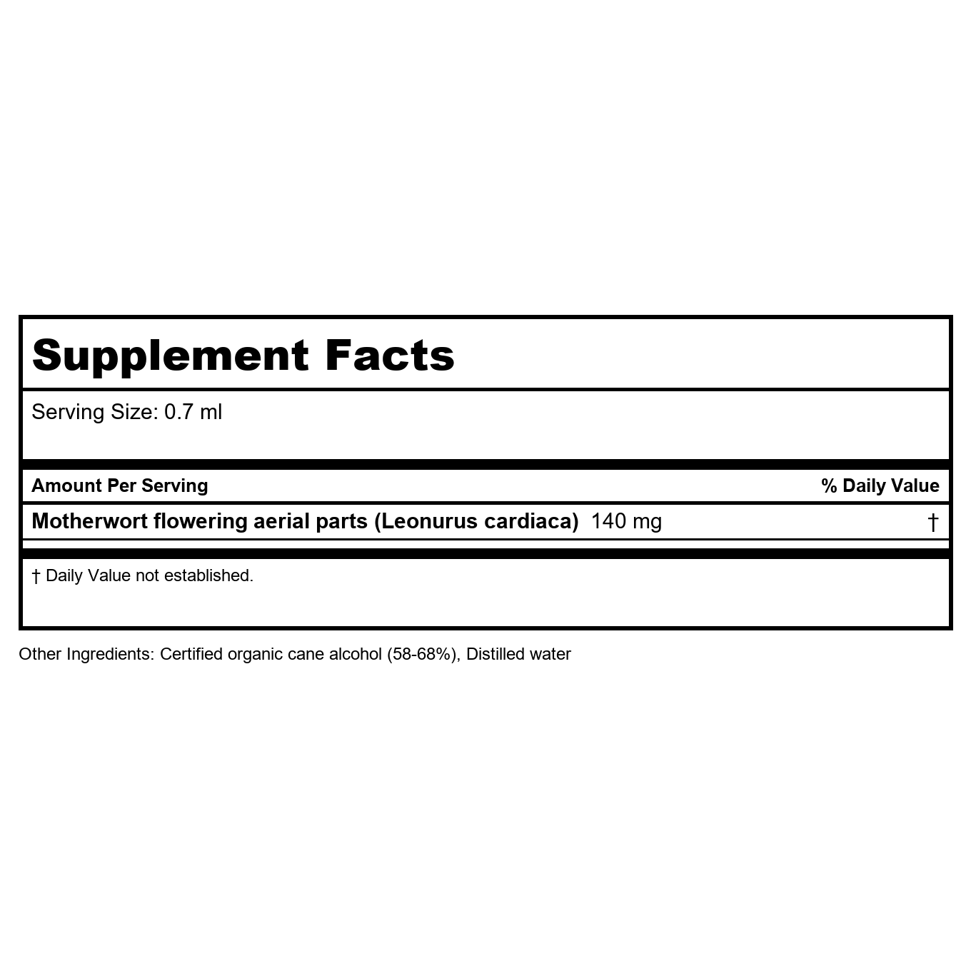Herb Pharm Motherwort 4oz