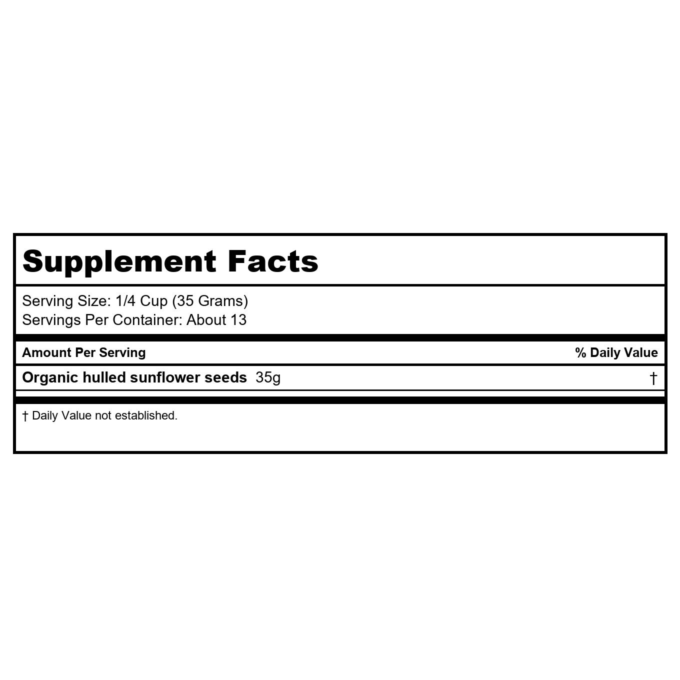 Now Real Food Sunflower Seeds Roasted & Salted 16oz - 7054