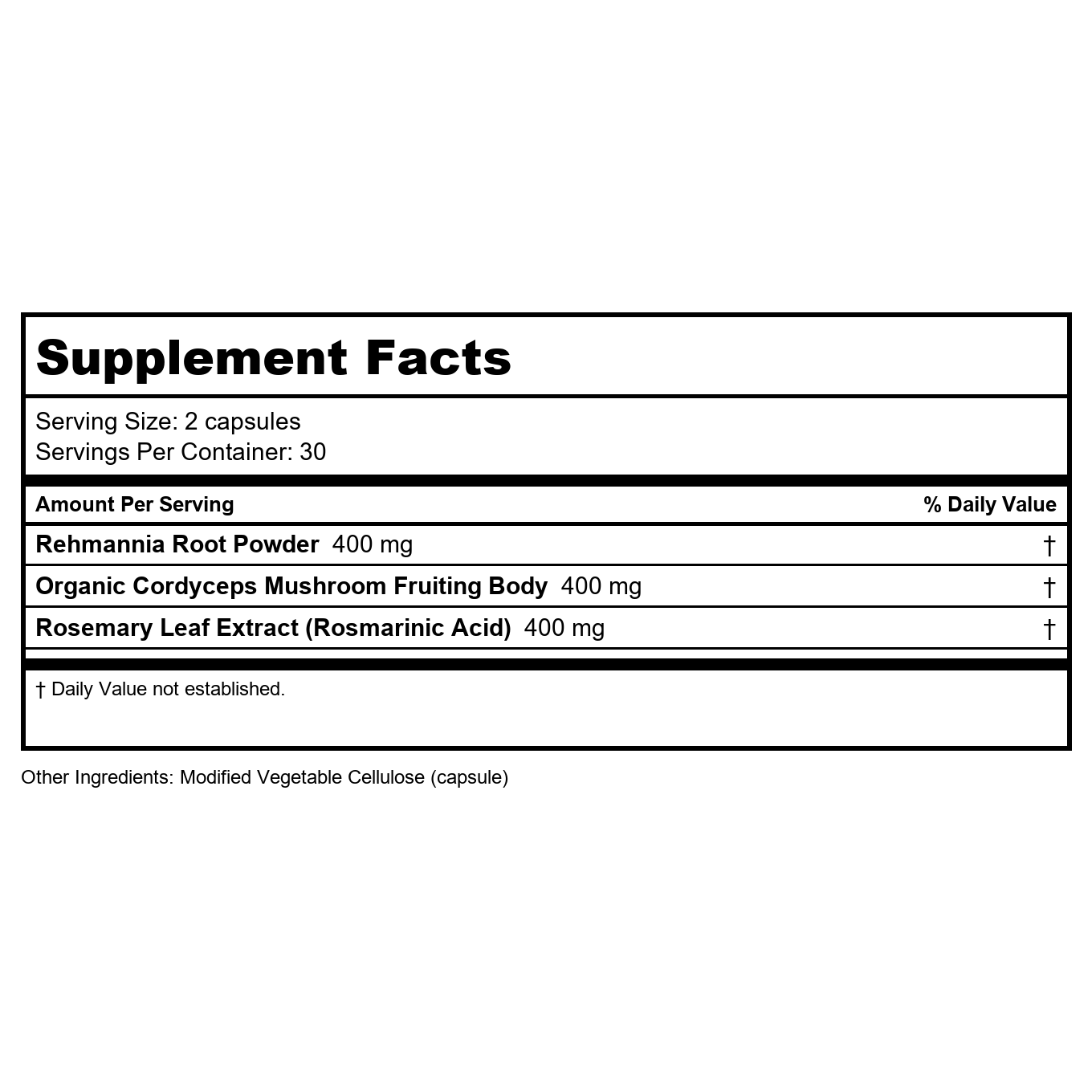 Restorative Formulations T-Cell Balance PX 60 Vcaps