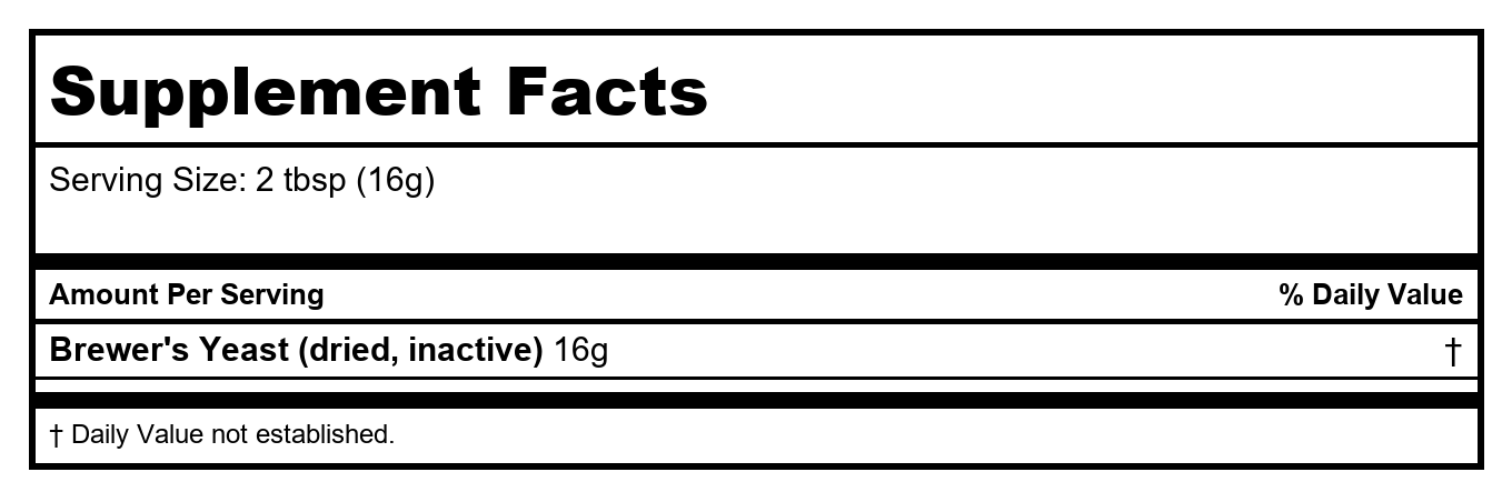 Now Foods Brewer's Yeast Powder 1 Pound - 2420