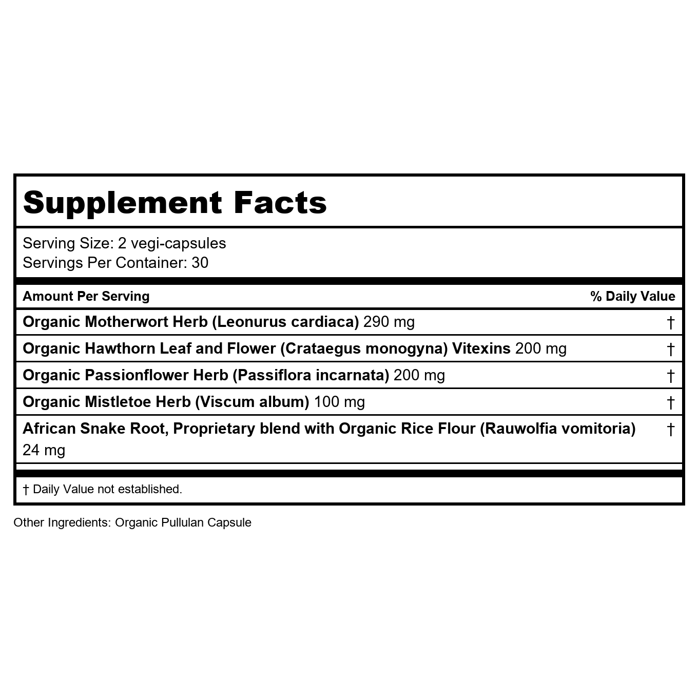 Restorative Formulations HTN 180 Px Original 60 Vcaps