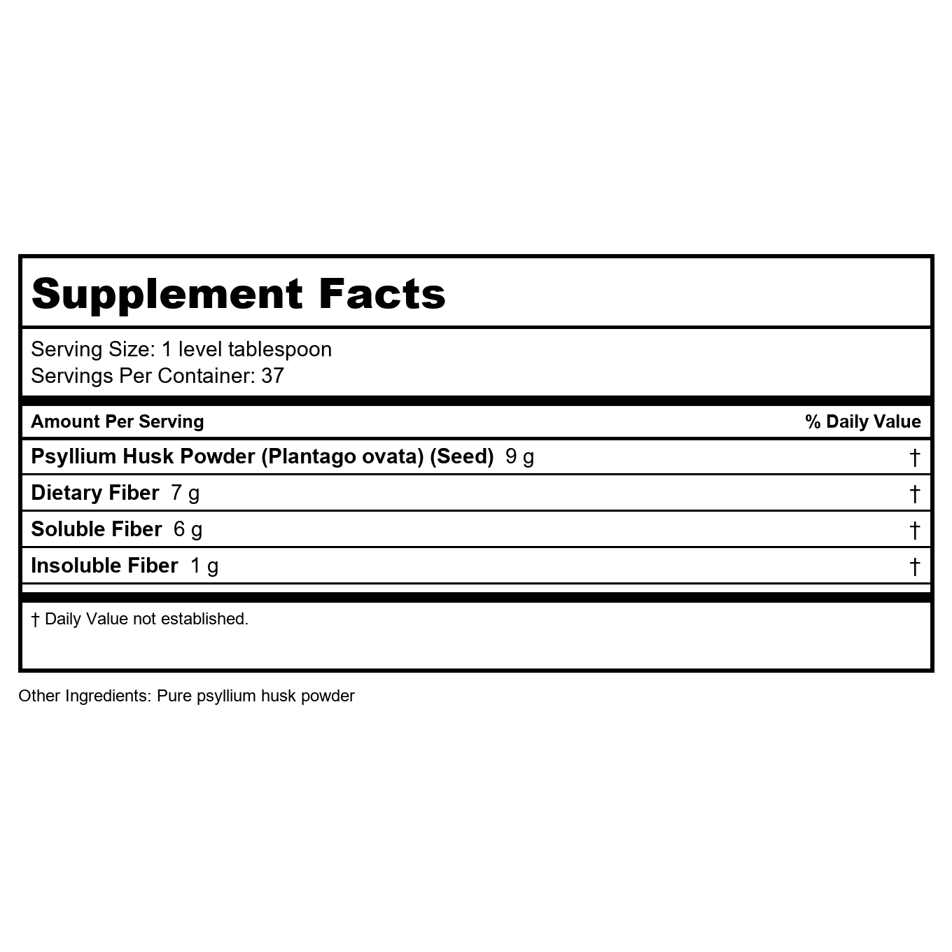Now Foods Psyllium Husk Powder Vegetarian 12oz - 5975 - 2 Pack