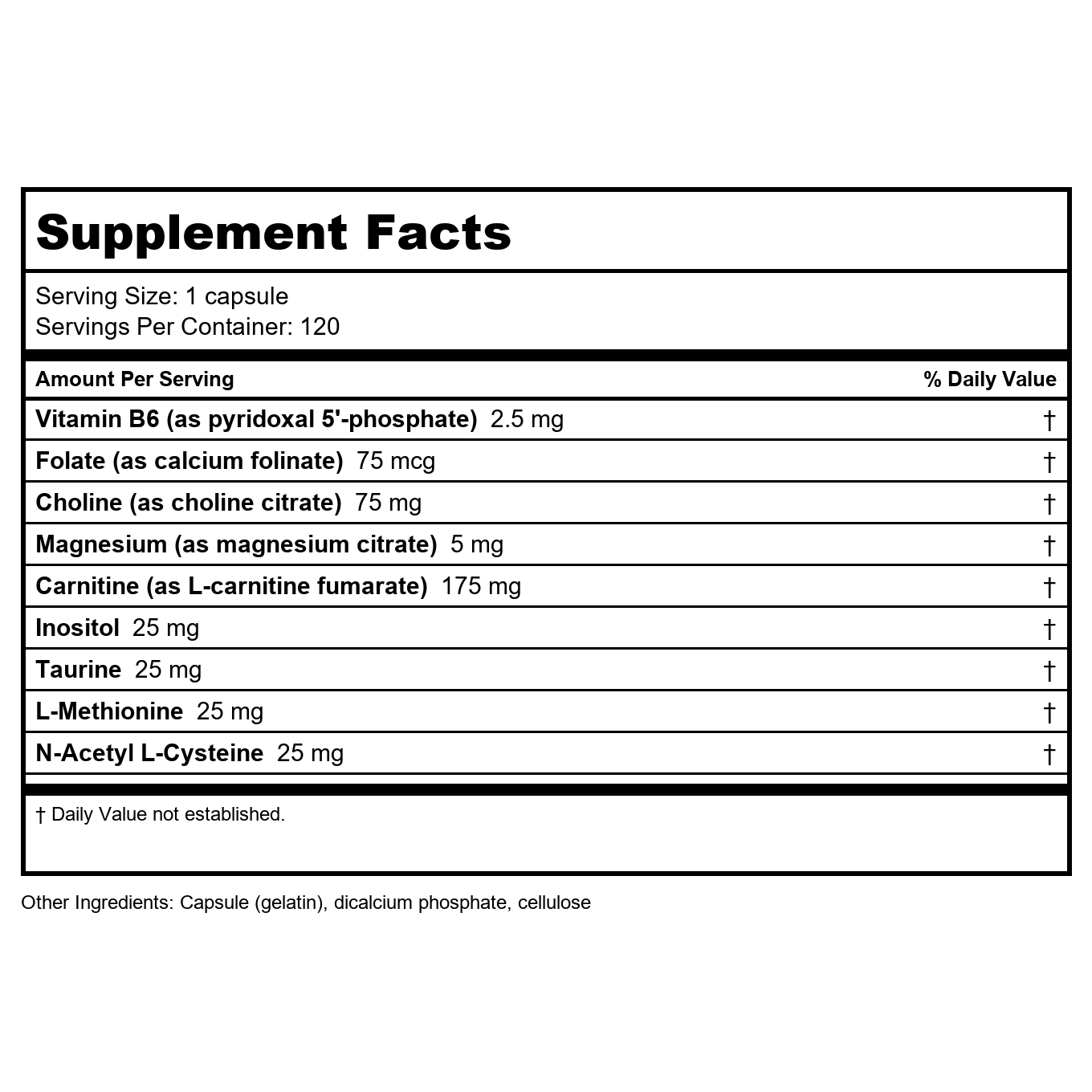 Apex Energetics Lypomin-LV 120 Capsules - K33