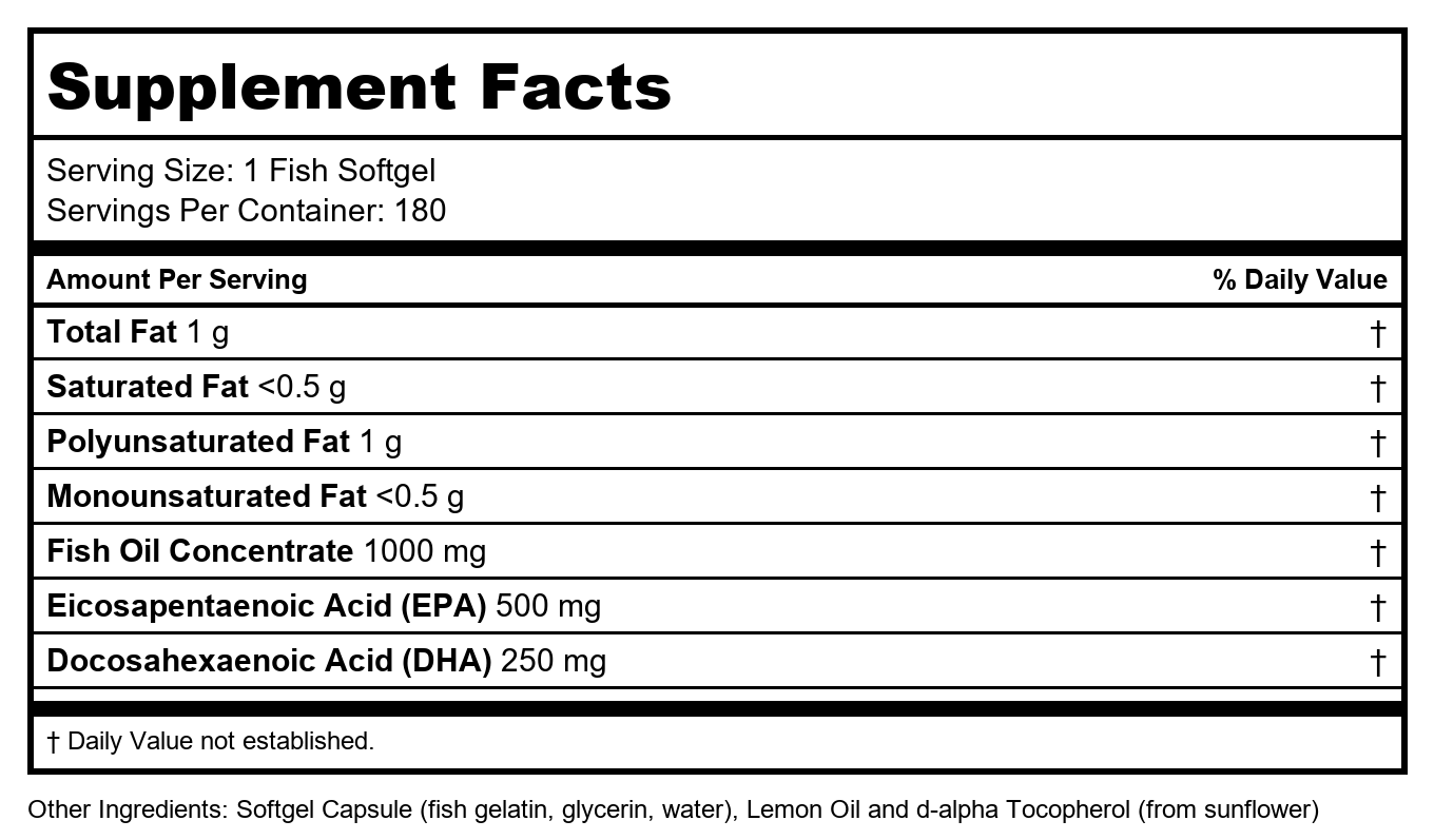 Now Foods Ultra Omega 3-D Fish Gelatin 180 Fish Softgels - 1664